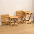 thumbnail image 4 of large Nanzhu Folding Stool Portable Solid Bamboo Outdoor Fishing, 4 of 5