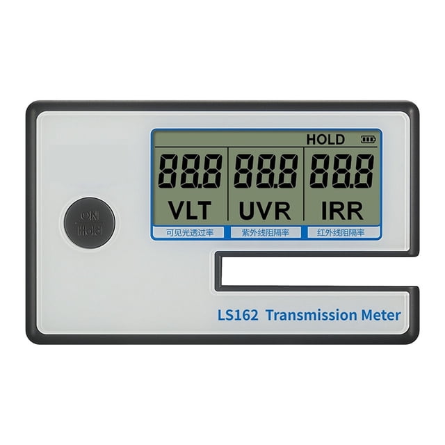162 Window Film Transmission Meter, 162A Tint Meter For UV Infrared Blocking Rate And Visible Light Transmittance