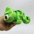 thumbnail image 4 of 15cm Pascal Rapunzel Kameleont Plyschleksaker Mjuka Stoppade Djur Plushie Dock Pascal Rapunzel Axeldekor Barnfödelsedagspresenter, 4 of 4
