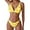 1-lemon Yellow, variant on Women's 2 Piece Floral Print Swimsuit Triangle String High Cut Bikini Sets Bathing Suit
