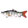 thumbnail image 1 of Hearth & Gear Hameçon 3D Forme de Poisson Réaliste Fournitures de Pêche pour Lac Rivière pour Amateurs de Pêche Débutants Épluchures Confites pour Luge Poisson-Chat Entier Sk8 Gréements Pêcheur de Poche Gréements en Eau Salée Éperlans, 1 of 5