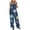 Blue, variant on IROINNID Suspender Jumpsuit For Women Full-Length Summer Backless Loose Jumpsuit