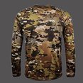 thumbnail image 4 of Luxalzxs Mens Camouflage T-Shirt UPF 50+ Sun Shirts Quick Dry Long Sleeve UV Shirts Workout Baselayer Lightweight Rash Guard Hiking Running T-Shirts, 4 of 4