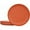10" Orange Red, variant on TP 10" Melamine Square Dinner Plates, 6-Piece Plate Set Unbreakable Serving Dishes, Service for 6, Dishwasher Safe, White