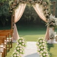 thumbnail image 3 of Outdoor Artificial Rose Bouquet with Stake, No Fade Faux Rose Plants for Garden Landscaping Patio Porch Cemetery Memorial Decor, 3 of 9