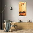thumbnail image 3 of Lola Abellan 15x40 Gallery Wrapped Canvas Wall Art Titled - Slender Florals I, 3 of 4