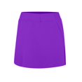 thumbnail image 5 of Jxximdong Skorts for Women Pants Skirt With Slit And Pocket Sports Casual Skirt Solid Color Mid Waist Pants Tennis Skirt Purple XXXXXL Culottes, 5 of 7