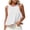 White, variant on TGSLY Color Block Contrast Trim Tank Tops for Women Crew Neck Sleeveless Blouses A-Line Flowy Loose Fit Solid Color Going Out Tshirts XXL