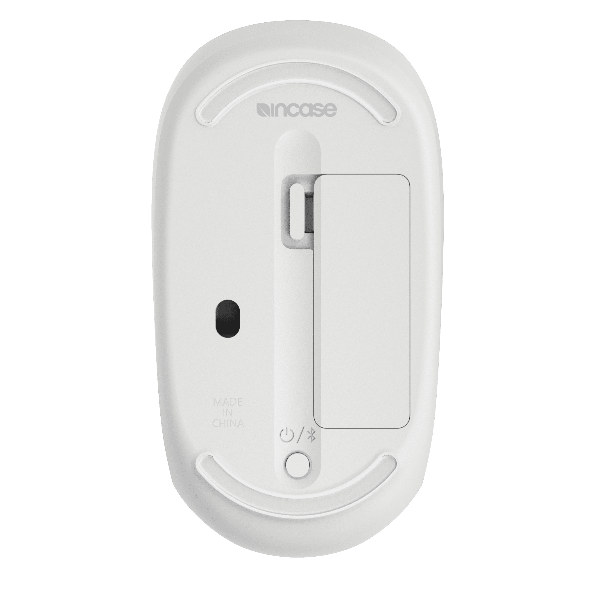 Incase Bluetooth Mouse - Designed by Microsoft - Compact, Comfortable, Right/Left Hand Use, 4-Way Scroll Wheel, Wireless Bluetooth Mouse for PC/Laptop/Desktop, Mac/Windows Computer - Glacier