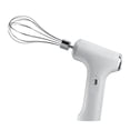 thumbnail image 1 of Batidora de mano eléctrica inalámbrica para el hogar, batidora de huevos de mano recargable por USB con horneado en casa para cocina, portátil ligero (blanco), 1 of 3