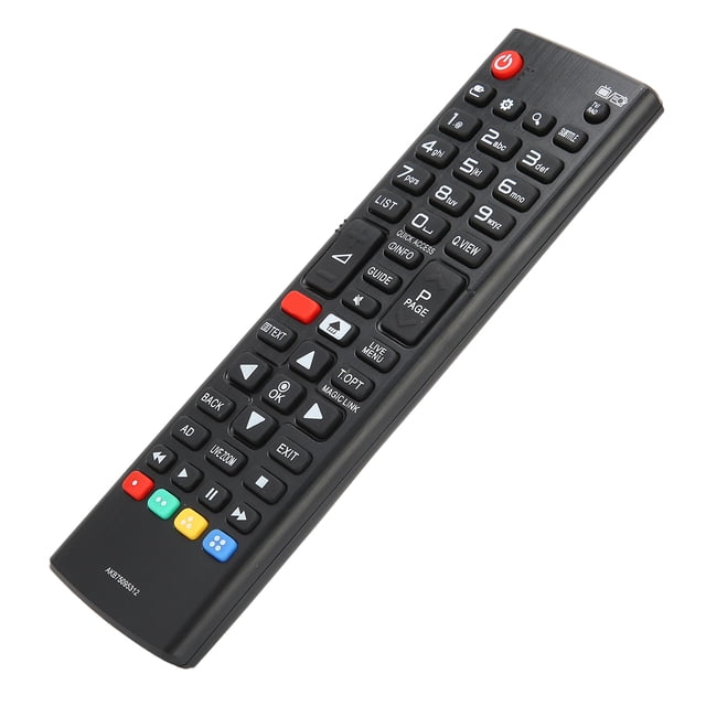 Accesorio de televisión, control remoto con control remoto IVI Control remoto de repuesto Los mejores materiales
