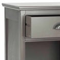 thumbnail image 4 of SAFAVIEH Griffin Solid Casual One Drawer Side Table, Grey, 4 of 4