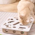 thumbnail image 3 of Methold Juguete rompecabezas para gatos, caja de laberinto de fieltro, enriquecimiento para gatos de interior, equipado con tres campanas, Juguetes para gatos tipo+3, 3 of 6