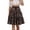 Skirt 293# Black, variant on oqasdz Floral Prints A Line Skirts for Women High Waist with Flowy Design Ruffle Pleated Casual Loose Fit Summer Skirt for Outdoor Daily Wear