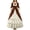 Brown, variant on Hurxie Victorian Dress Women Renaissance Gowns Edwardian Costume Vintage 1800s Dress