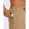 thumbnail image 3 of Shorts CRZ YOGA para Hombre, Livianos, Secado Rápido, 5" Khaki Talle S, 3 of 4