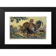 thumbnail image 2 of Udo Keppler 24x17 Black Modern Framed Museum Art Print Titled - The False Loves of Chantecler (1910), 2 of 5