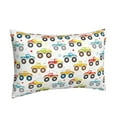 thumbnail image 2 of Balery Cartoon Monster Trucks Bedding Queen Pillow Cases - Envelope Closure - Soft Brushed Microfiber Fabric - Shrinkage and Fade Resistant Pillow Cases-20"x30", 2 of 9