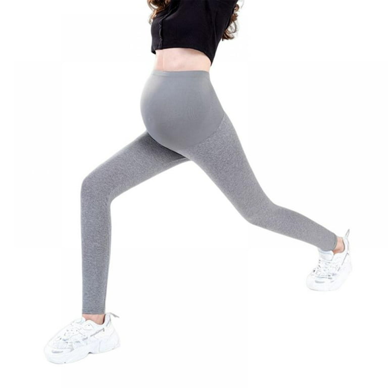 Maternity Leggings Active Wear Over The Bump Pants Pregnancy Shaping Over  The Belly Postpartum Breastfeeding