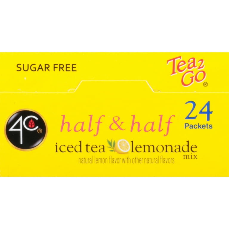4C Totally Light Half, & Half Lemonade Iced Tea Mix, 1.5 oz