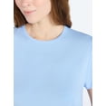 thumbnail image 4 of Joyspun Women’s Scoop Neck Sleepwear Modal Tee with Short Sleeves, Sizes S-3X, 4 of 5