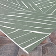 thumbnail image 3 of Couristan Dolce Parquet 5'3" x 7'6" Fern Indoor/Outdoor Rug, 3 of 7