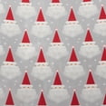 thumbnail image 2 of JAM Paper Silver Santa Wrapping Paper, 12 sq ft, Christmas, 1/Pack, 2 of 3