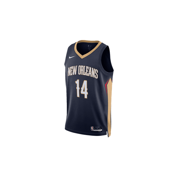 NIKE MENS NBA NEW ORLEANS PELICANS 'INGRAM 14' SWINGMAN JERSEY "Navy" DN2014 420 DN2014 420 from Stadium Goods
