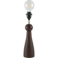 thumbnail image 5 of Livabliss Jatoba Modern Accent Table Lamp, 19-inch, Dark Brown with Beige Shade, 5 of 6