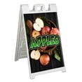 thumbnail image 1 of Apples (24" X 36") Standard A-Frame Signicade, Includes Decal Applied To Stand, 1 of 4
