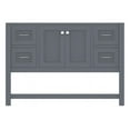 thumbnail image 2 of Alya Bath Wilmington 47"W Wood Vanity with No Top in Gray Finish, 2 of 3