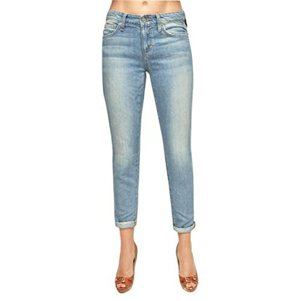 Joe's Jeans Women's Skinny Rolled Ankle Mid Rise Denim Pants, Amaris ...