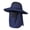 Navy, variant on Jamicy Sunhat for Women Men Sunscreen Outdoor Upf50 Mesh Sun Hat Wide Brim Fishing Hat with Neck Flap Sun Hat for Men Women