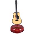 thumbnail image 1 of unbranded De Guitarra Marrón Para Decorativa Con Y Vintage, 1 of 7