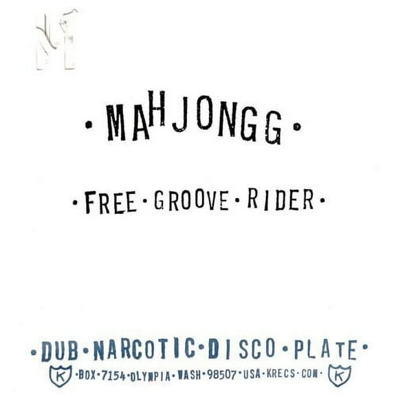 Mahjongg - Free Groove Rider - Music & Performance - Vinyl [7-Inch]