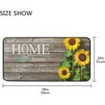 thumbnail image 3 of Custom Kitchen Mats Washable Long Floor Runner Rug Home Sweet Home Non-Slip Fatigue Area Rugs Wooden Sunflowers Absorbent Doormat Cushioned for Farmhouse Home Bath Indoor Outdoor Decor 39"x20", 3 of 6