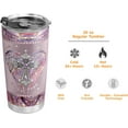 thumbnail image 5 of 20oz Christian Gifts for Women, Mom, Friends, Gifts for Her, Religious Gifts for Women, Unique Inspirational Birthday Gifts, Printed Jewelry Cross Faith Tumbler Cup, Travel Coffee Mug with Lid, 5 of 6