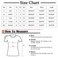 thumbnail image 3 of Blusa de manga corta con cuello en V para mujer, blusa de bolsillo con estampado de uniforme de trabajo OAVQHLG3B Store lin121212, 3 of 4