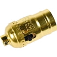 thumbnail image 5 of HQRP ON-OFF Lamp Holder, E26 Bulb Light Socket, for Floor and Table Lamps, DIY Project, 1/8 IP Threads, UL Listed, 5 of 7