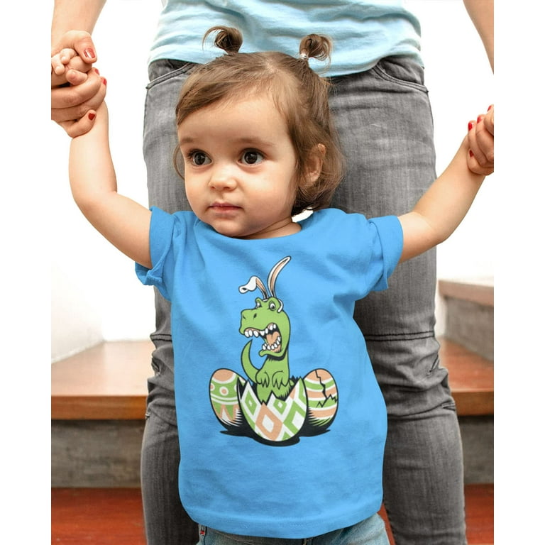 Kids Easter Bunny Dinosaur T Shirt T Rex Boys Girls Gift Kids Easter Bunny Dinosaur T Shirt T Rex Boys Girls Gift