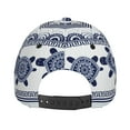 thumbnail image 6 of Naloa Original Classic Low Profile Hat Men Women Baseball Cap Dad Hat Adjustable Unconstructed Sea Underwater Turtles Print Cap, 6 of 9