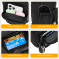 thumbnail image 4 of Bolso bandolera Telena para mujer con soporte para botellas de agua, color negro, 4 of 8