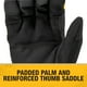 thumbnail image 5 of Guante DEWALT DPG758, unisex, resistente, Thinsulate, 100 g, color amarillo, 5 of 6