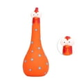 thumbnail image 4 of Estatua De Pollo, Colores Brillantes, Estatuas De Animales Al Aire Libre, Apariencia Exquisita, Hecha A Mano Para Patio Para Sala De Estar Cergrey Naranja, 4 of 8