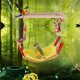 thumbnail image 3 of Puente colgante para hámster, puente para ratas con escalera, juguete de madera, columpio colgante, cama, hamaca para pájaros, loros, ardillas, hámsteres, conejillos de indias, ratones,, 3 of 8