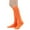 Orange, variant on Wdfiry Girls Socks Solid Color High Tube Socks Cotton Warm Comfy Socks Over Knee Long Socks