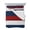 Blue, variant on Red Navy Blue Stripe Full Size Down Alternative Comforter, Lightweight Comforter Quilt Bedding Set with Pillow Shams Retro Farmhouse Striped Vintage All Seasons Bed Comforter Duvet Insert 78"x90"