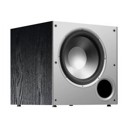 Polk Audio - PSW108 10" Powered Subwoofer, 100W Peak Power, Explosive Performance for Movies & Music - Black