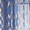 Cobalt, variant on Delancey Metallic Print Sheer Grommet Window Panel Curtain