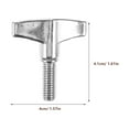 thumbnail image 2 of MasteelfCA 4pcs Wing Screw Percussion Instrument Part Metal Cymbal Nut Drum Set Screw Nut, 2 of 8